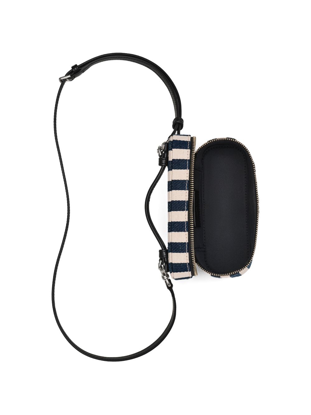 Borsa mini "Vanity" a righe