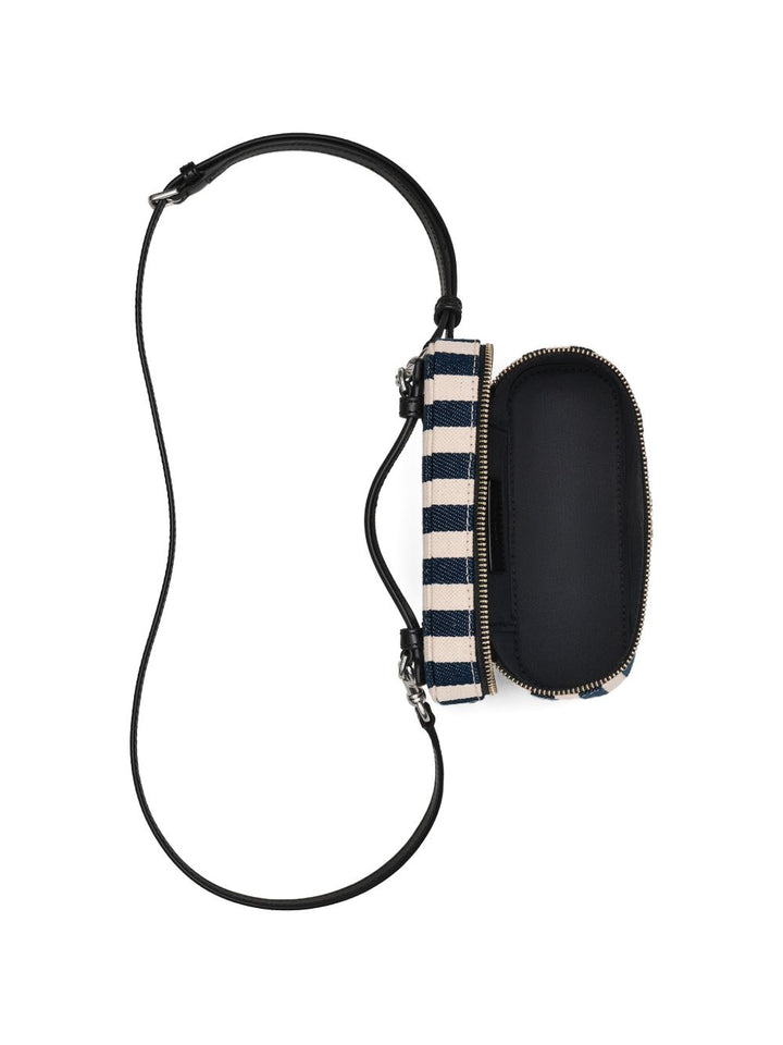 Borsa mini "Vanity" a righe
