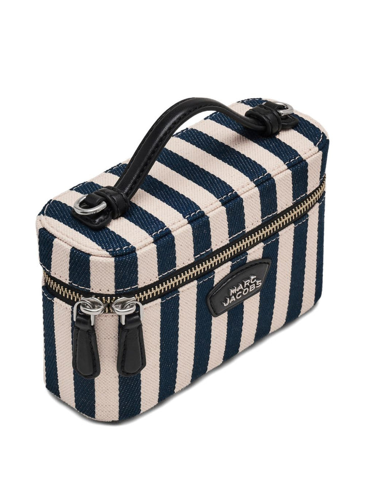 Borsa mini "Vanity" a righe