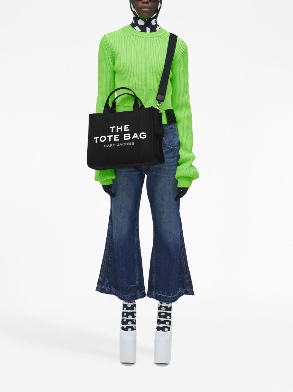 Borsa tote media in tela