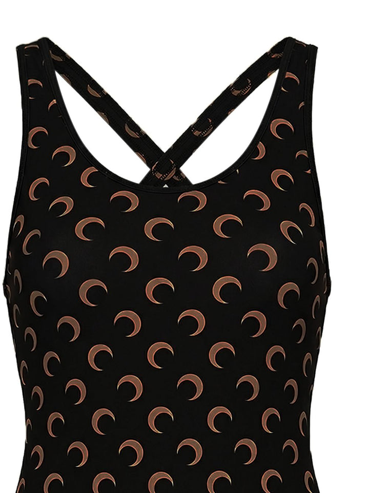 costume da bagno con stampa lunare