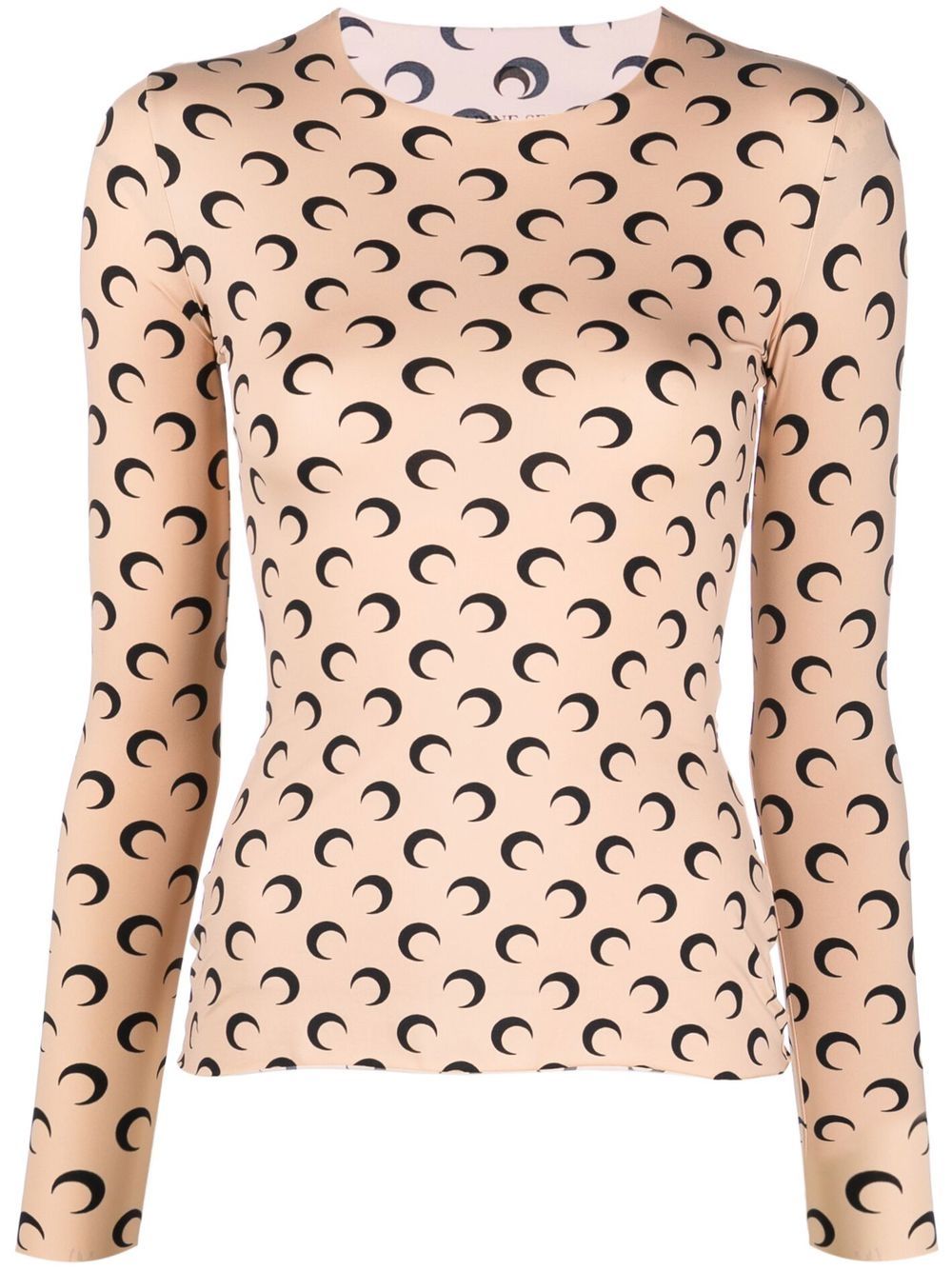 Top con stampa Crescent Moon