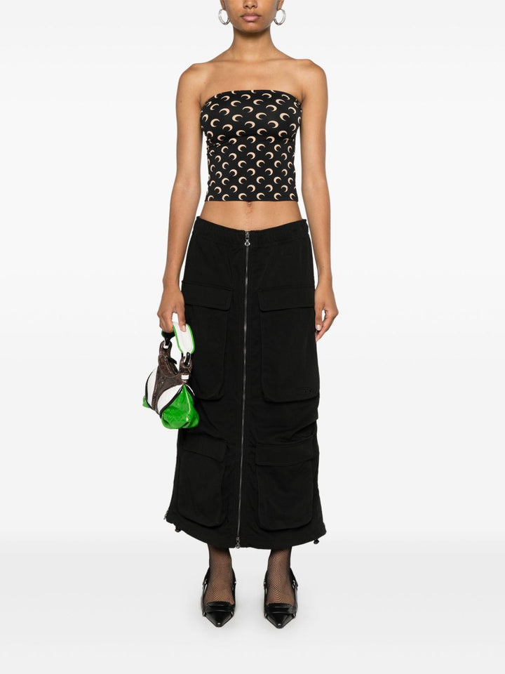 Top con stampa lunette