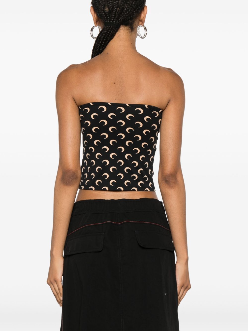 Top con stampa lunette
