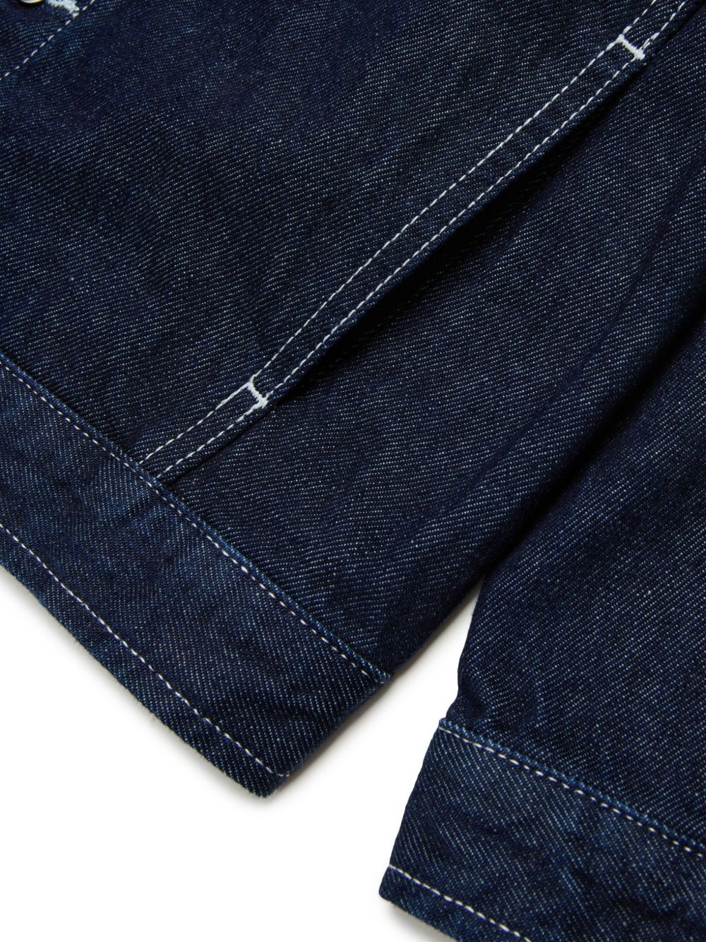 Giacca denim con tasche