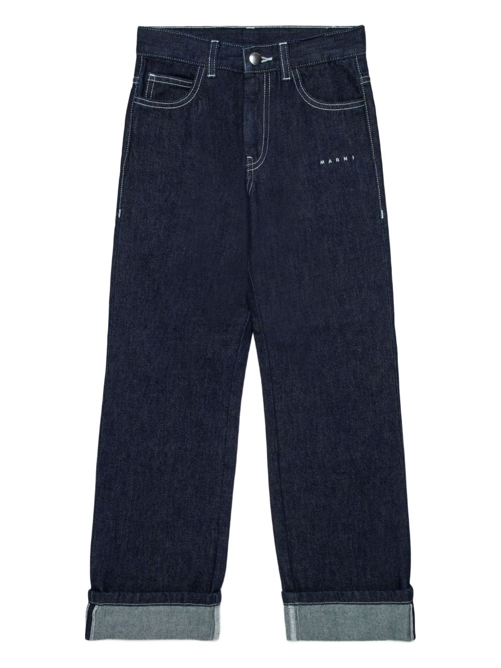 Jeans con bottoni