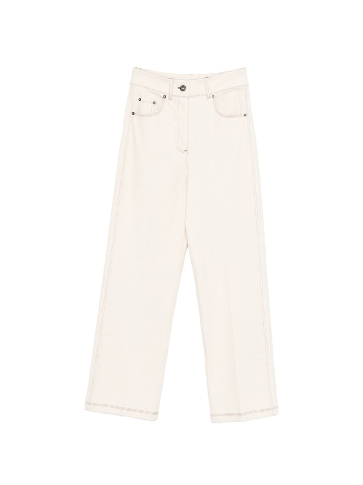 Pantalone denim "Ribes" con tasche