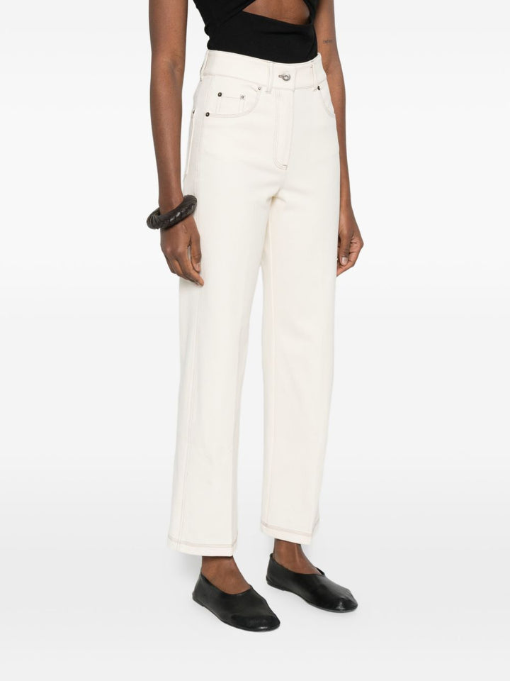 Pantalone denim "Ribes" con tasche