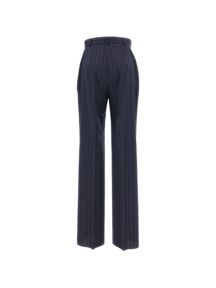 pantaloni sartoriali gessati "mstenfasi"