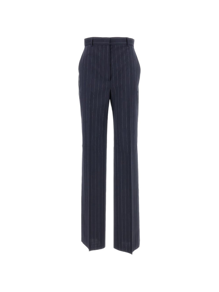 pantaloni sartoriali gessati "mstenfasi"