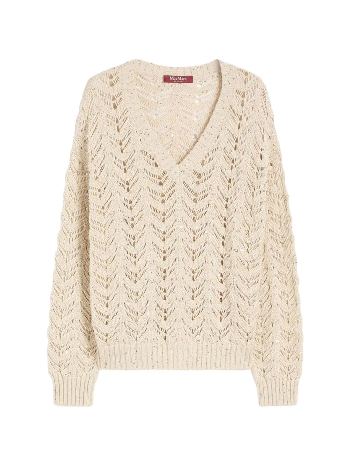 Maglione con scollo a V
