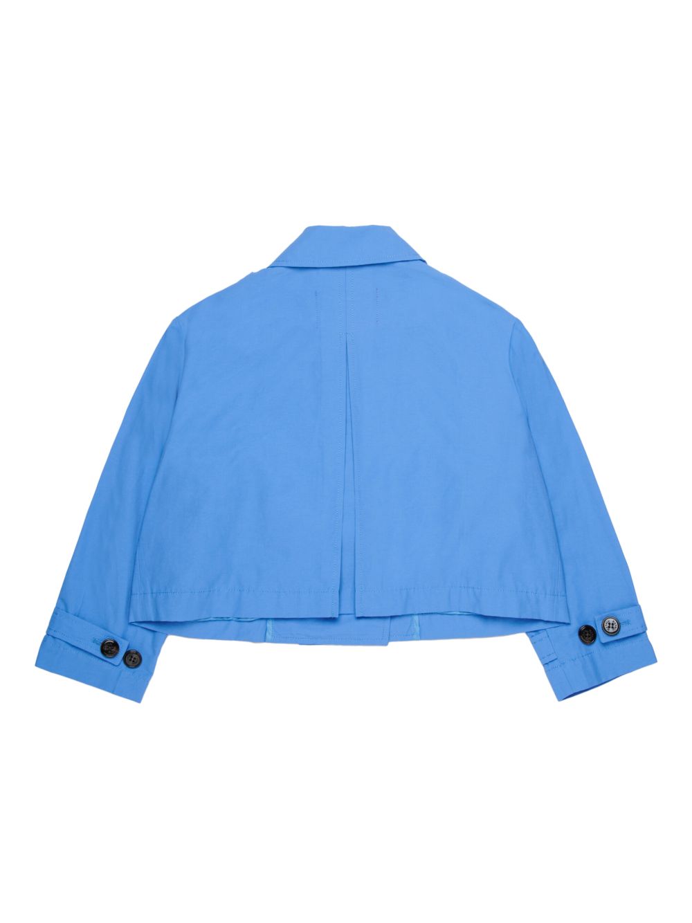 giacca doppiopetto con logo