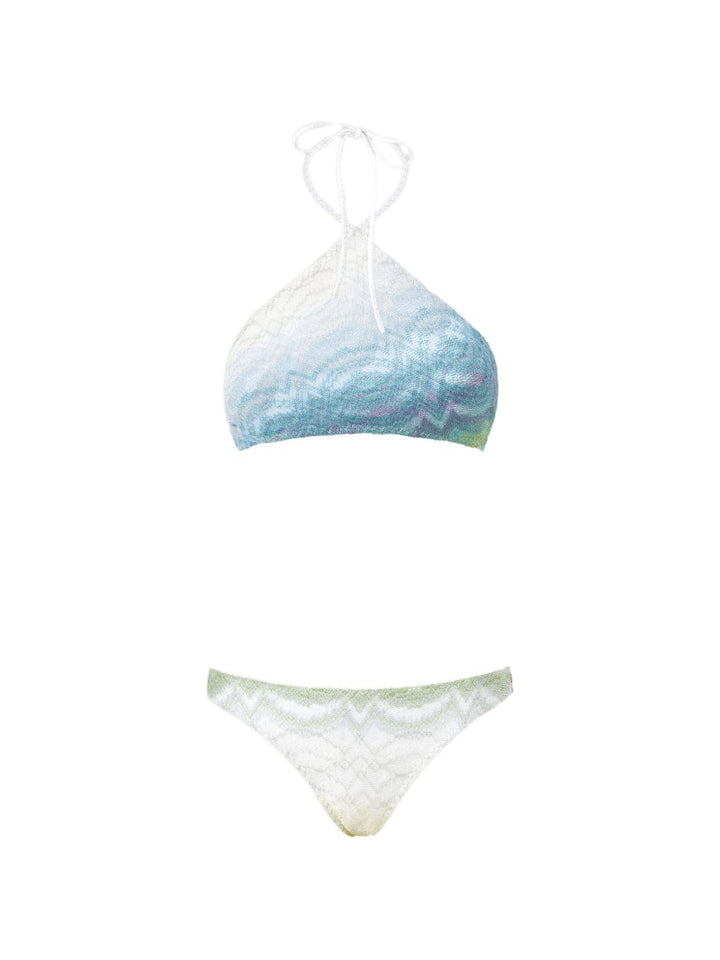 Bikini con fantasia tie dye