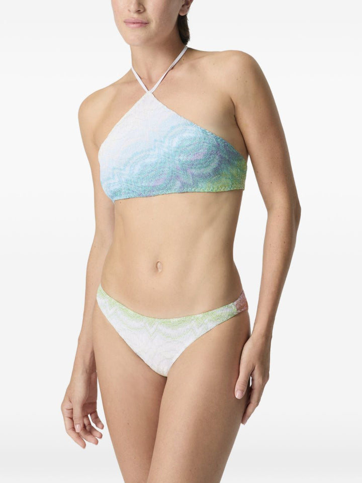 Bikini con fantasia tie dye