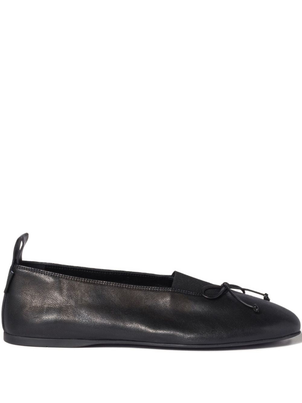 Ballerine "Élan" in pelle con fiocco