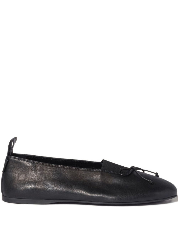 Ballerine "Élan" in pelle con fiocco