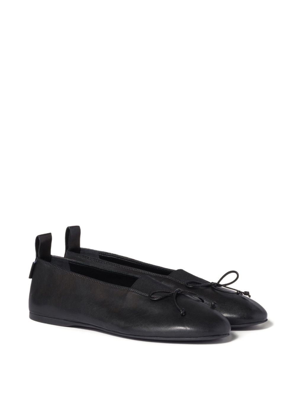 Ballerine "Élan" in pelle con fiocco