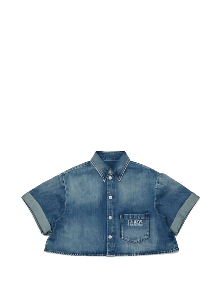 Camicia a maniche corte