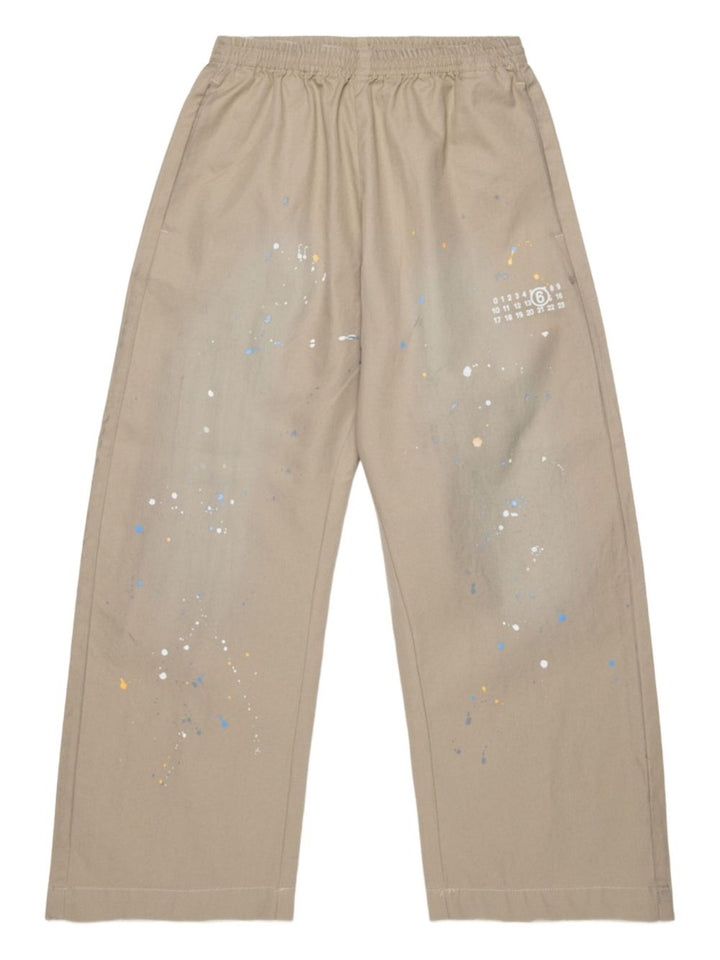 Pantaloni con stampa