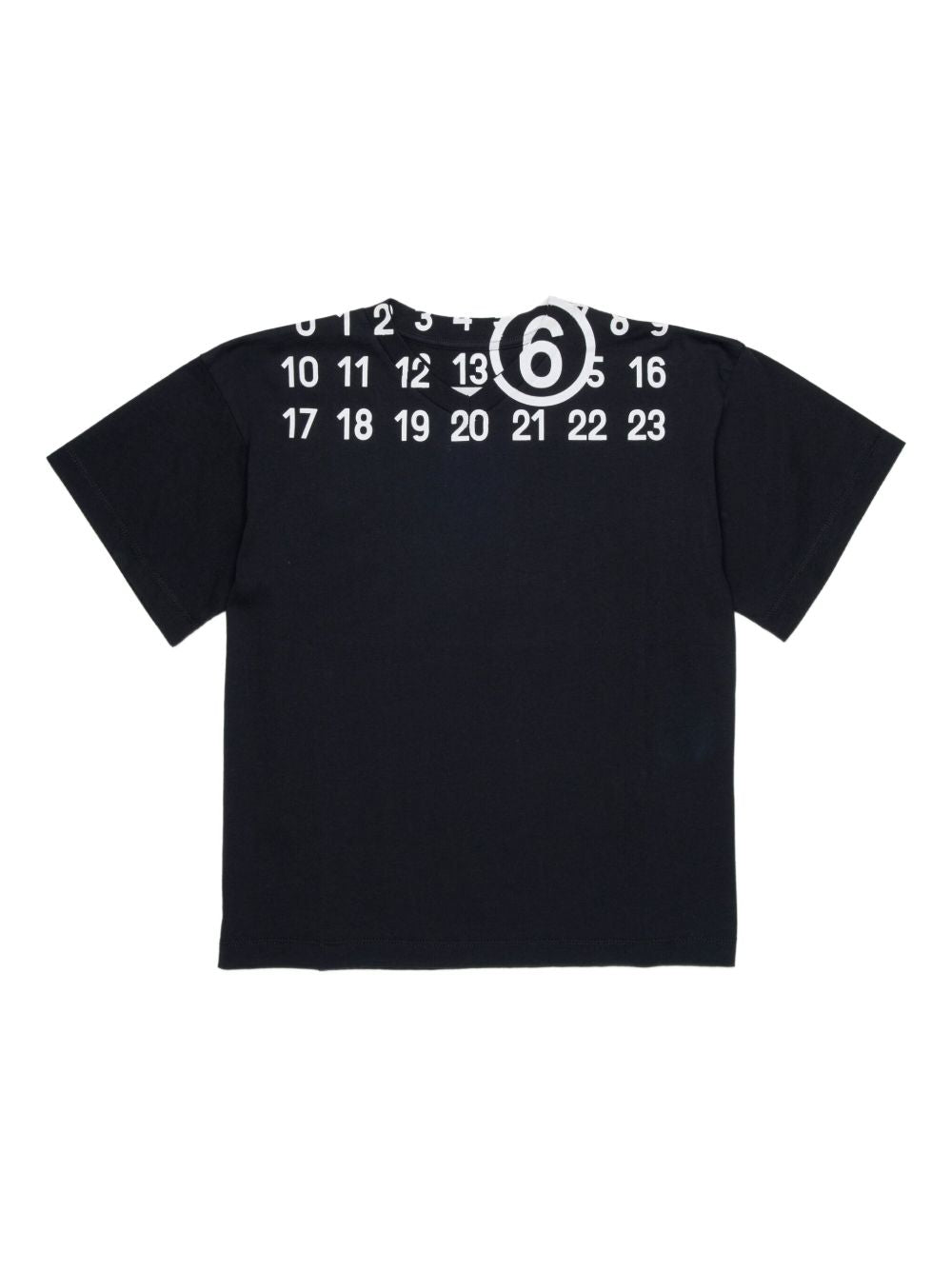 T-shirt con grafica numerica