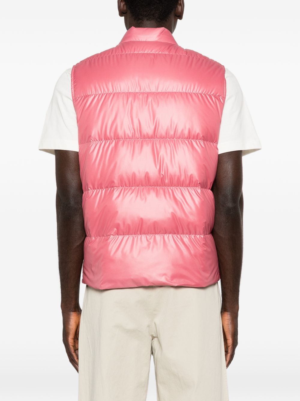 Gilet trapuntato con bottoni "Restigo"