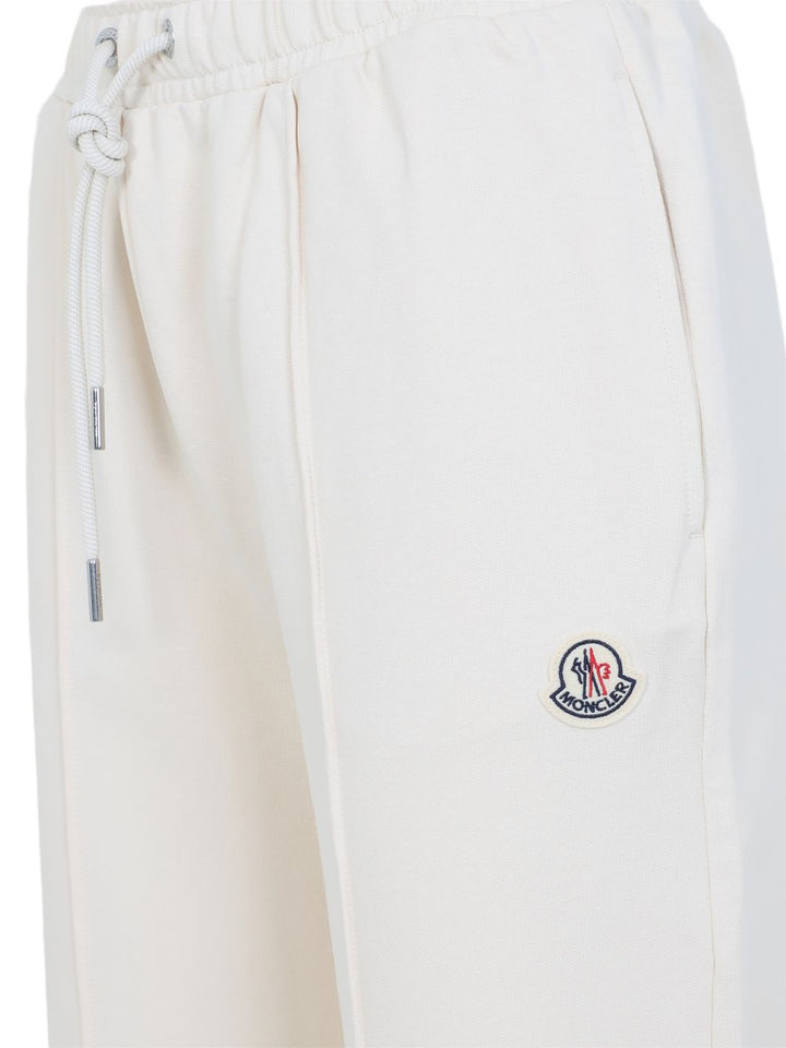 Pantaloni con logo e coulisse