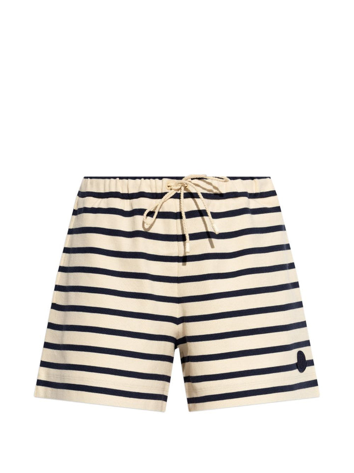 Pantaloncini a righe con coulisse