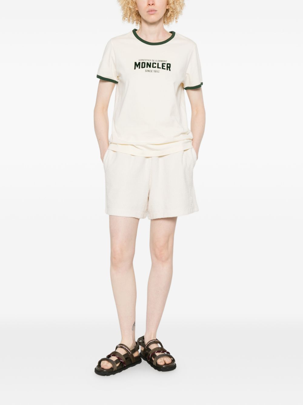 Pantaloncini con coulisse e patch logo