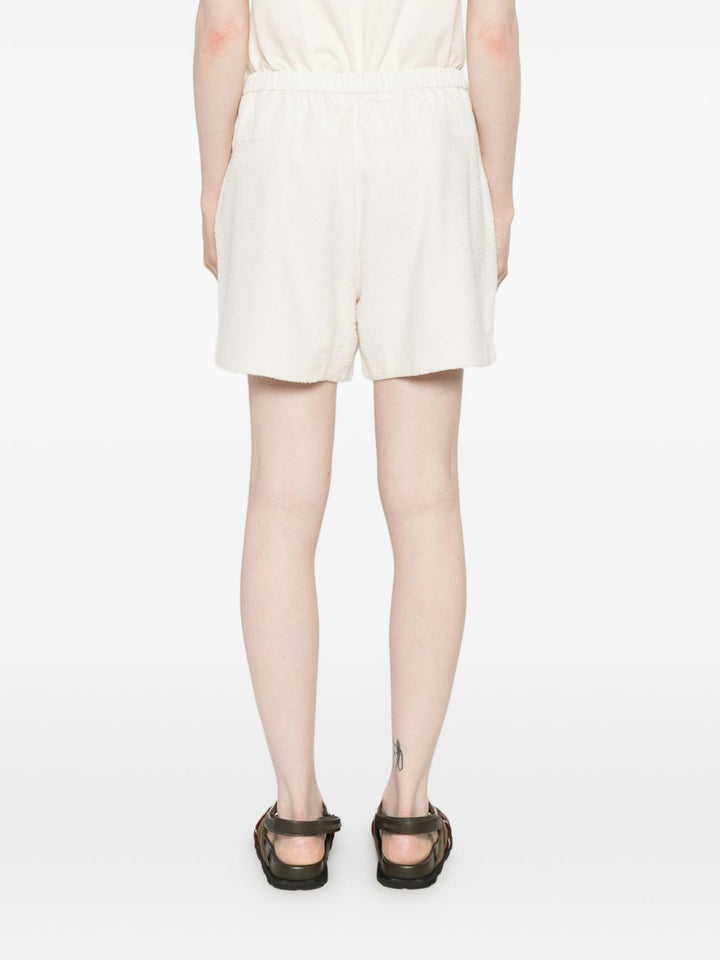 Pantaloncini con coulisse e patch logo