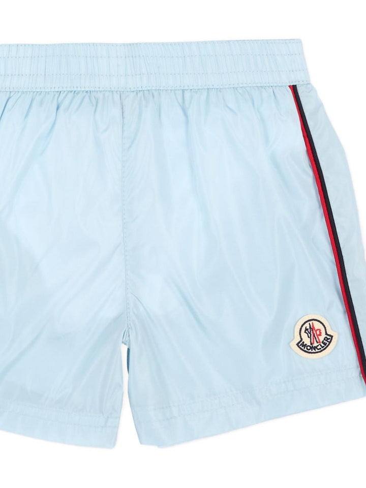 Costume da mare boxer con logo