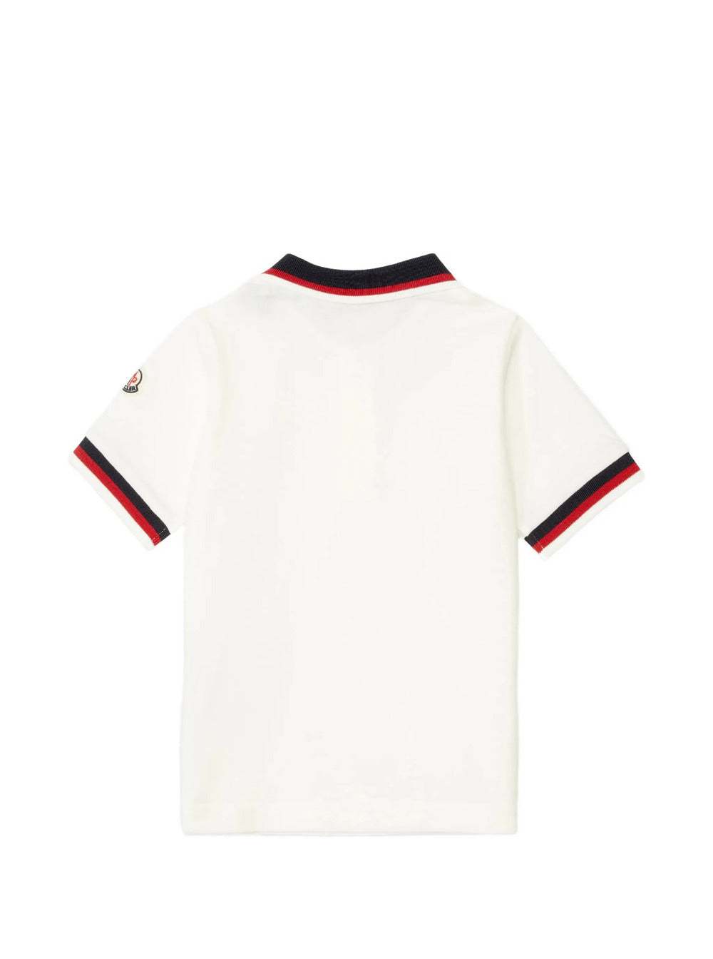 polo a maniche corte con logo ricamato