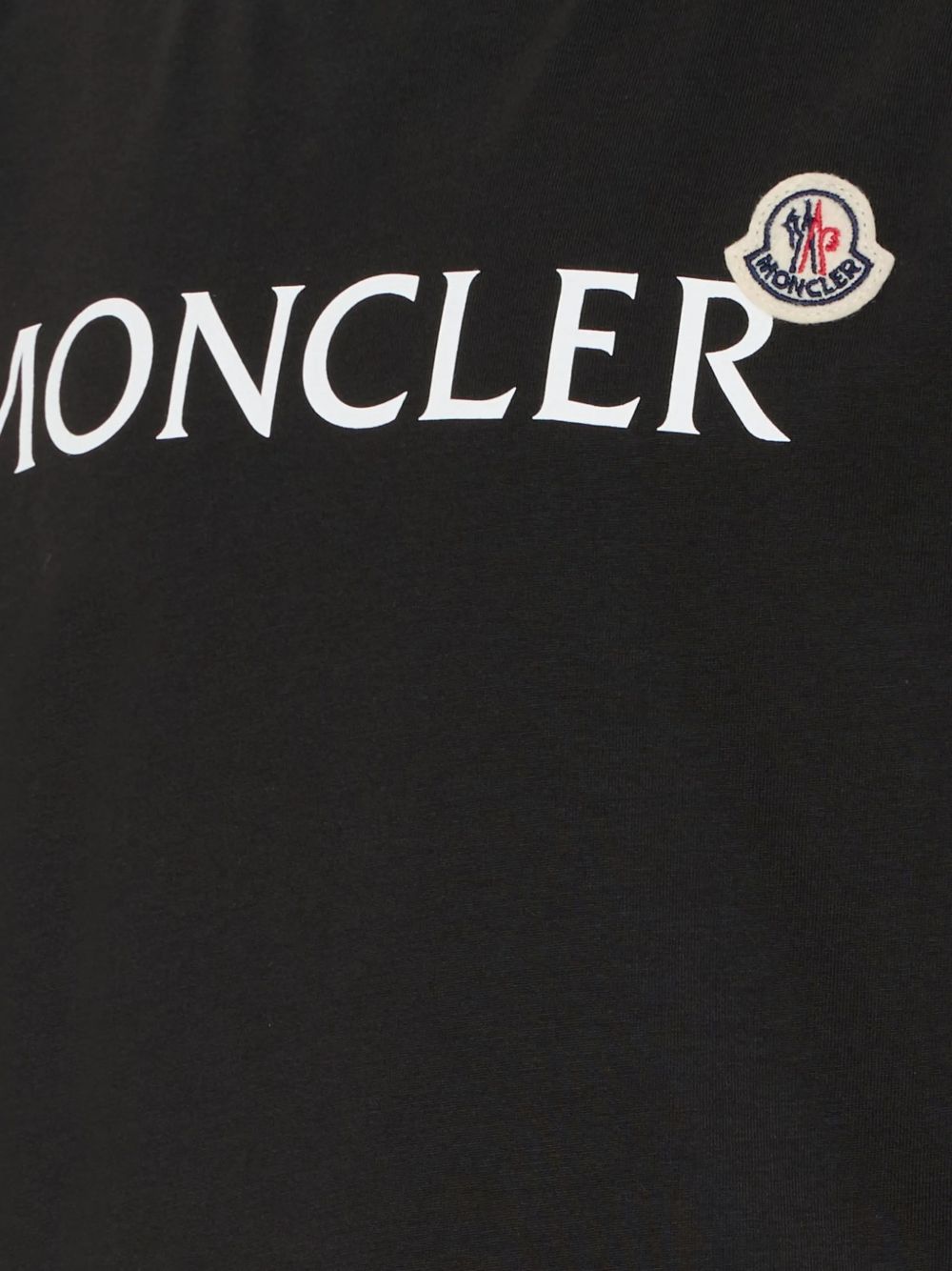 maglietta con logo girocollo