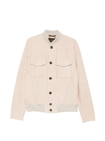 Giubbino con tasche abbottonate