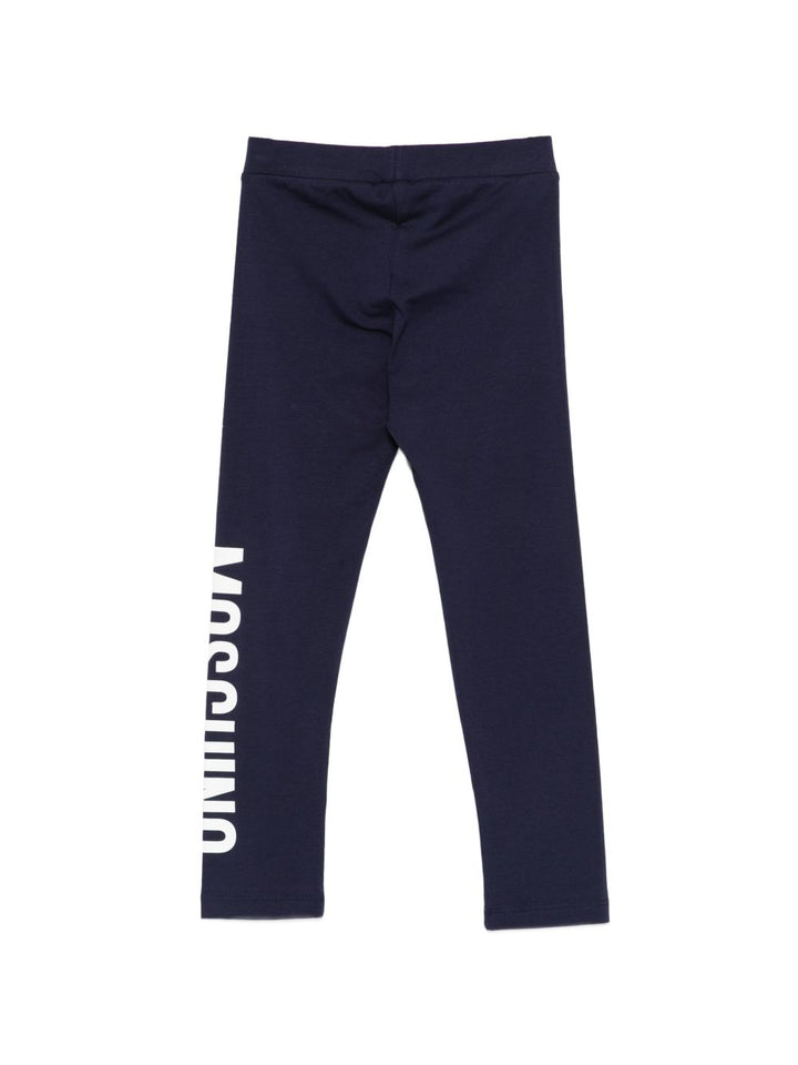 leggings sportivi con logo