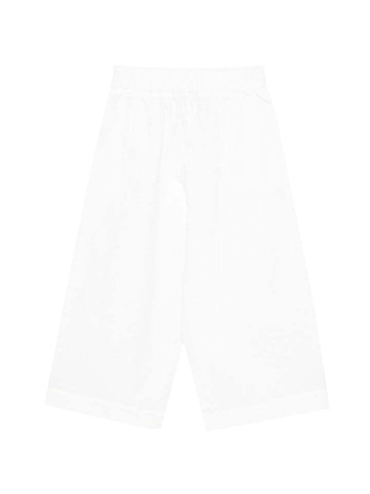 PANTALONI POPELINE STROPICCIATI