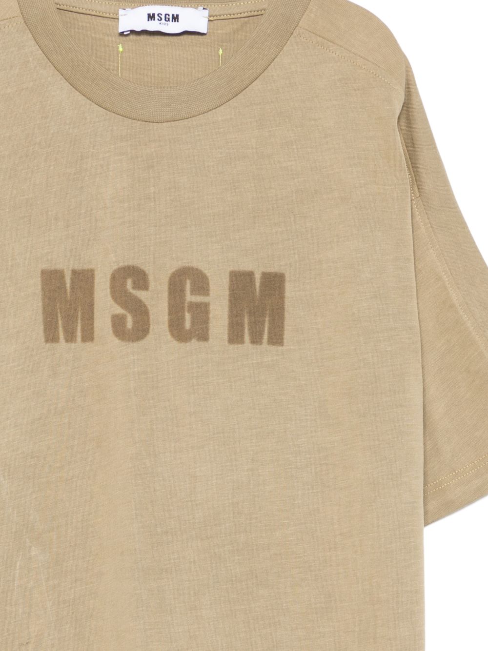 Maglietta over girocollo mezza manica con logo