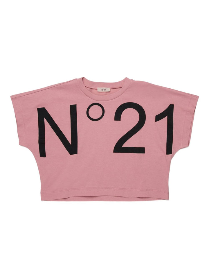 T-shirt in cotone con stampa grafica