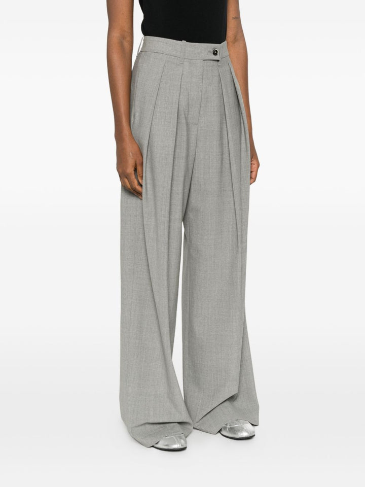 Pantaloni "Sandra" con pieghe