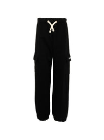 Pantaloni cargo da tuta con coulisse in vita