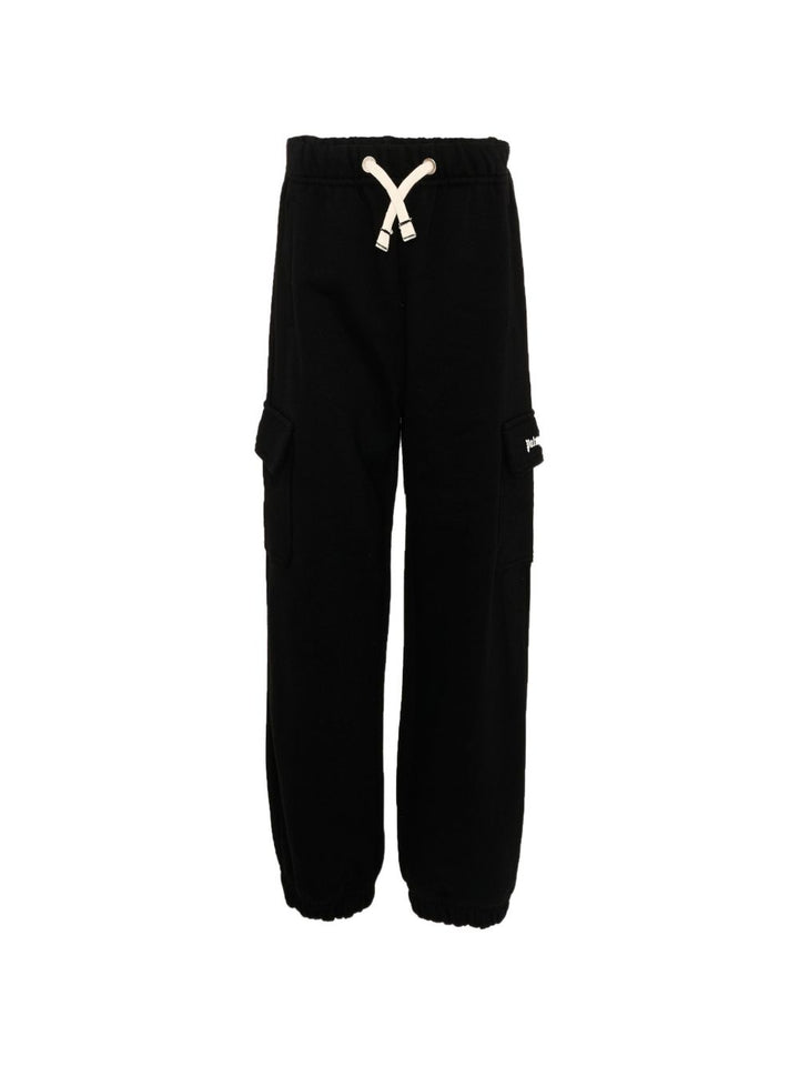 Pantaloni cargo da tuta con coulisse in vita