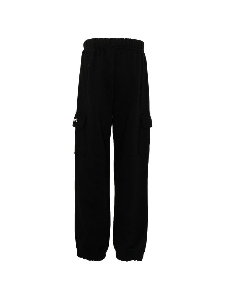 Pantaloni cargo da tuta con coulisse in vita