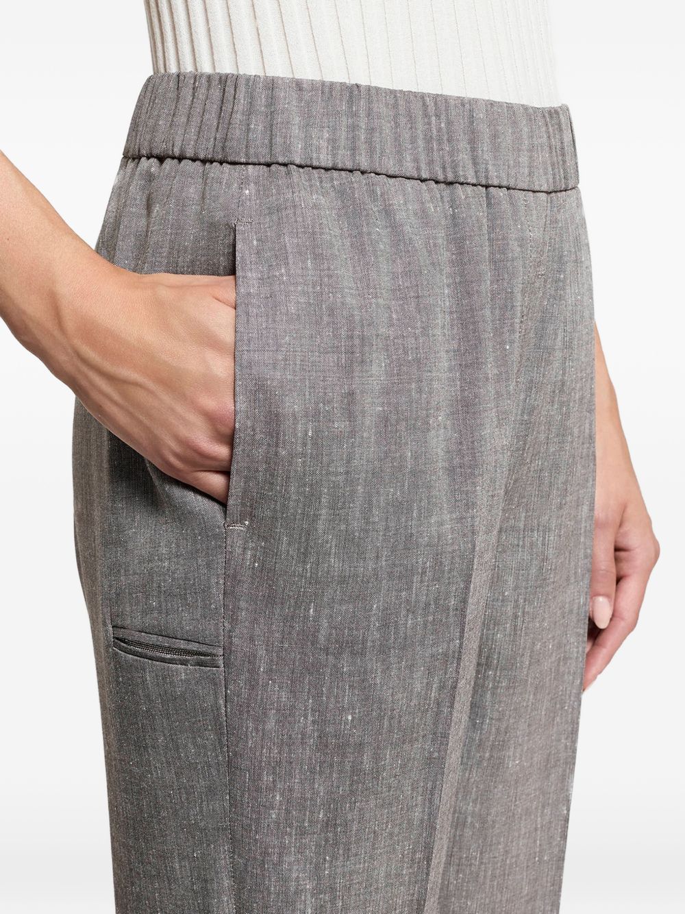 Pantaloni con vita elasticizzata