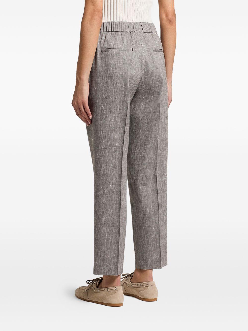 Pantaloni con vita elasticizzata