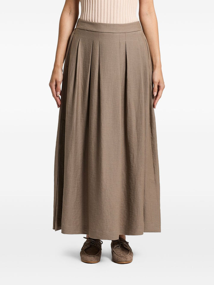 Gonna lunga plissettata