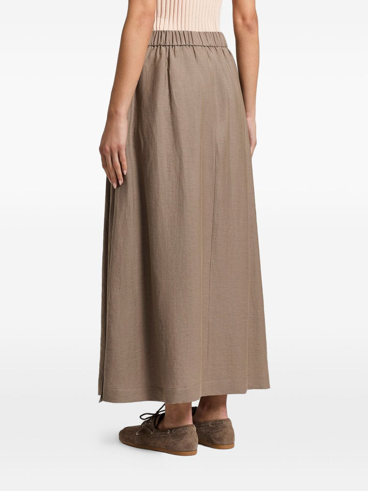 Gonna lunga plissettata