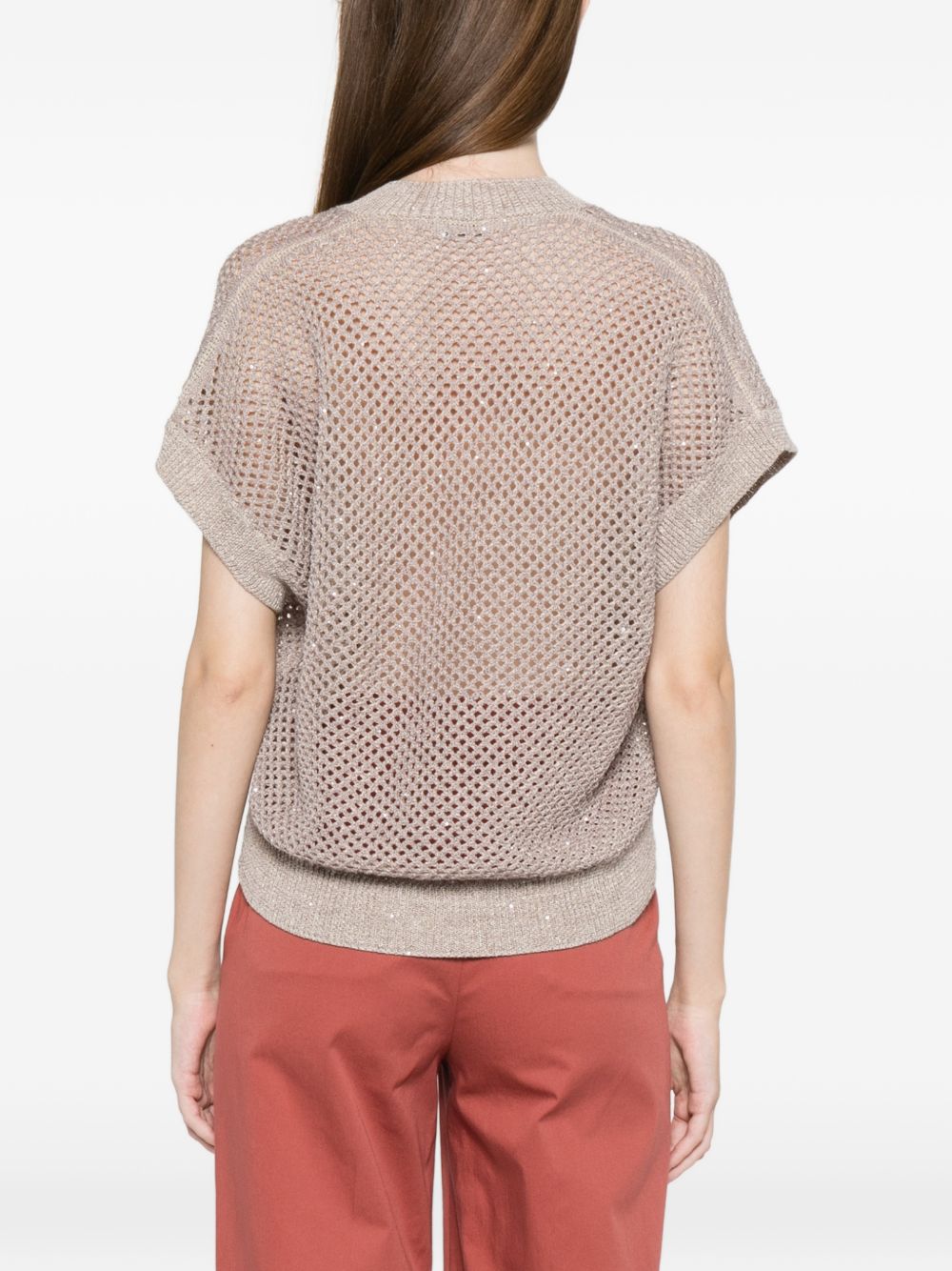 Maglione con scollo a V