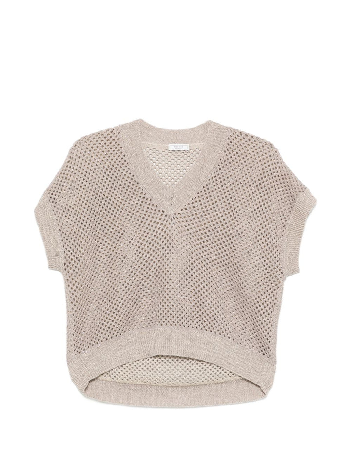 Maglione con scollo a V