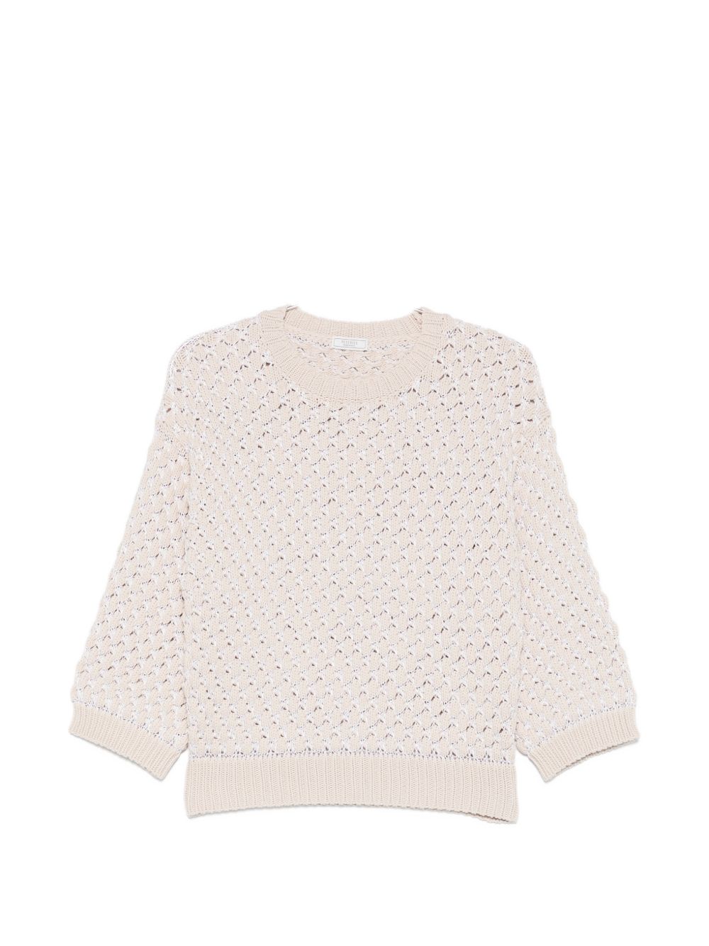 maglione a maglia aperta