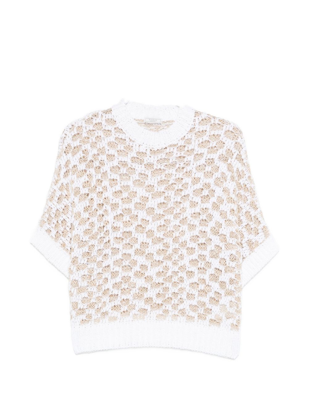 maglione a maglia aperta