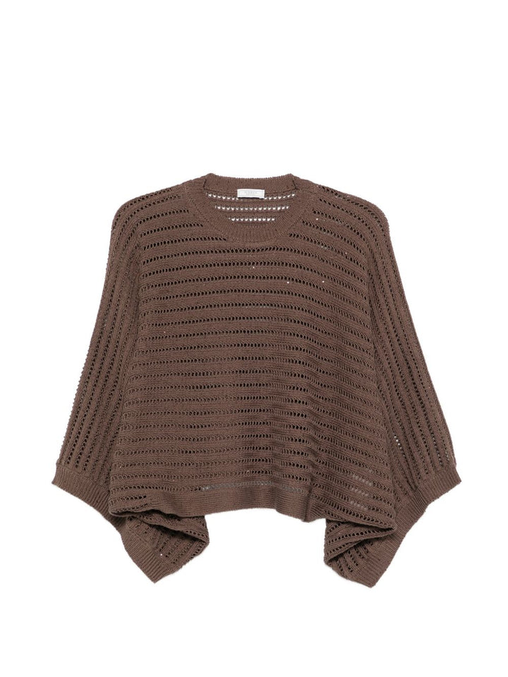 maglione traforato